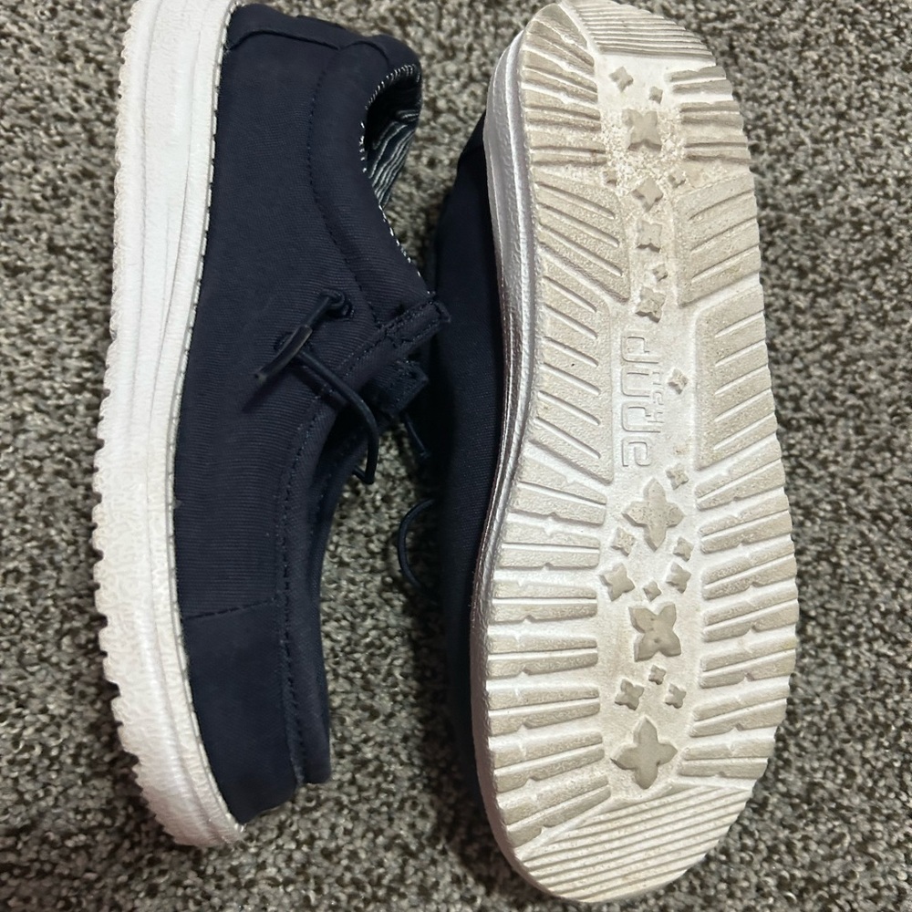 Hey Dude Dark Blue Youth Shoes